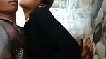 The girl moan loudly when brother fuck her hard in bathroom