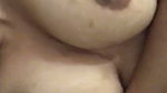 Beautiful girl showing her huge boobs on vc