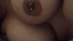Beautiful girl showing her huge boobs on vc