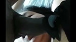 Sexy lady playing with lover dick  showing