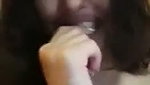 Beautiful hot girl show her boobs