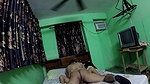 Sexy girl sleeping  stepbrother fuck her hard on bed