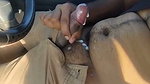 Stranger bhabhi give Handjob in car  cum out