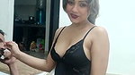 Zoya rathore pressing her boobs  show her nipple