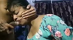 Stepsister giving Blowjob to his own brother at home