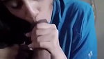 Desi Slim Girl Sucking Big Monster Dick