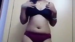 Sexy hot girl showing her sweet boob
