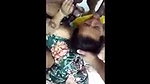 Sexy lady enjoying with two boys