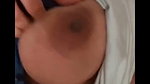 Sweet girl showing her huge boobs