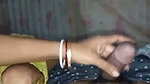 Aunty fuck hard  cum on her