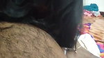 Aunty giving Blowjob Riding her husband cock
