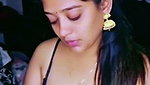 Sexy aunty showing her boobs on live