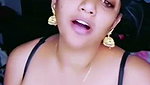 Sexy aunty showing her boobs on live