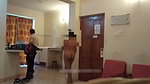 Aunty naked infront to hotel waiter