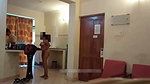 Aunty naked infront to hotel waiter