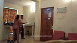 Aunty naked infront to hotel waiter