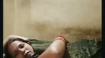 Aunty showing her boobs through transparent saree