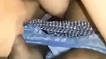 Beautiful slim girl giving Blowjob
