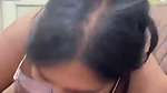 Sexy girl give Blowjob  cum on her face
