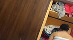 Aunty Changing dress infront of lover