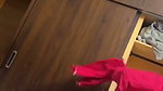 Aunty Changing dress infront of lover