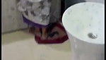 House owner jerking her cock infront of house maid