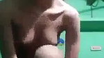 Slim girl undress  show