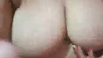 Aunty showing her huge boobs  Masturbating