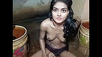 Girlfriend taking bath