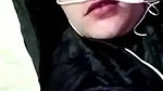 Muslim aunty showing boobs on video call
