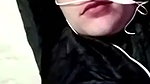 Muslim aunty showing boobs on video call