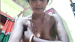 Sexy aunty showing her boobs