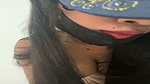 Sexy girl nude dancing  having fun