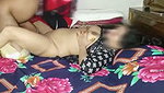 Muslim lady fuck hard on bed with lover