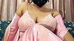 88pink 2 Pussy show in Pink nighty nepali randi bhabhi