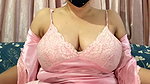 88pink 2 Pussy show in Pink nighty nepali randi bhabhi
