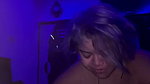 Chubby indian babe sucking fat cock