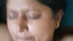 Aunty giving boobjob