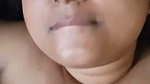 Aunty giving boobjob