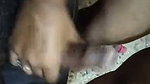 Aunty giving Handjob to husband