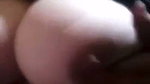 Aunty show her huge boobs on video call