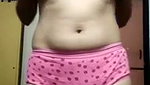 Awesome looking girl undress  show her boob