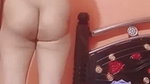 Desi Bengali girl showing her hot figure on vc