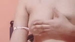 Desi Bengali girl showing her hot figure on vc