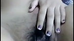 Girlfriend showing  Masturbating