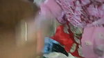 Mature aunty giving Blowjob while husband watching tv
