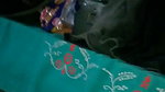 Mature aunty giving Blowjob while husband watching tv