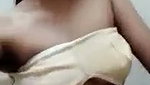 Priya showing her boobs  hairy pussy