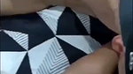 Sexy lady handing three boys friend at once
