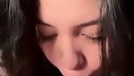 beautiful hot girl give h blow job